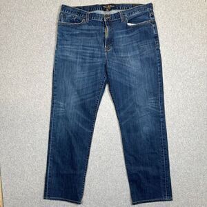 Lucky Brand 363 vintage straight mens 36x32 medium wash